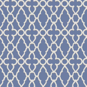 Treillage White/Hyacinth by Cole & Son Wallcovering