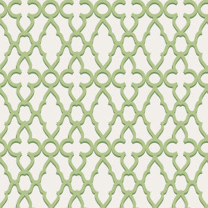 Treillage Leaf Green/Chlk by Cole & Son Wallcovering
