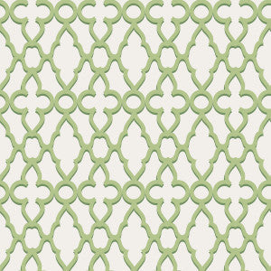 Treillage Leaf Green/Chlk by Cole & Son Wallcovering