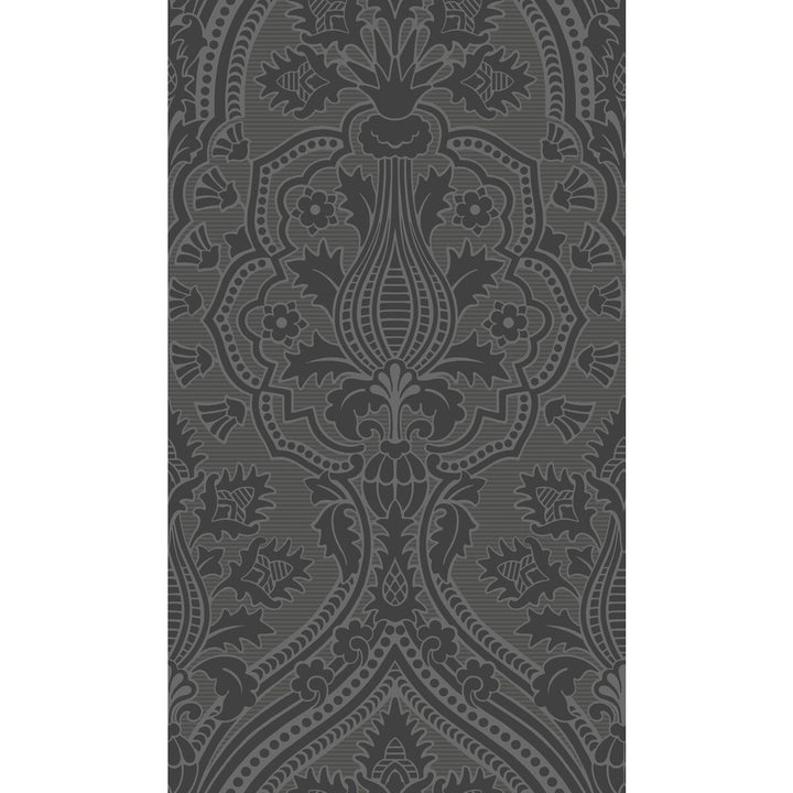Pugin Palace Flock Charc by Cole & Son Wallcovering COLE & SON PEARWOOD PAPER - 100% United Kingdom - Horizontal: 20.5 and Vertical: 35.4 20.5 - Fabric Carolina -