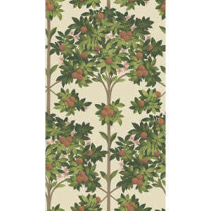 Orange Blossom Orange & Spring Green/Parch by Cole & Son Wallcovering
