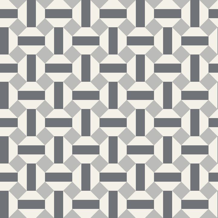Alicatado Soot On Snow by Cole & Son Wallcovering COLE & SON SEVILLE NON WOVEN - 100% United Kingdom Horizontal: 20.5 and Vertical: 5.1 20.5 - Fabric Carolina -