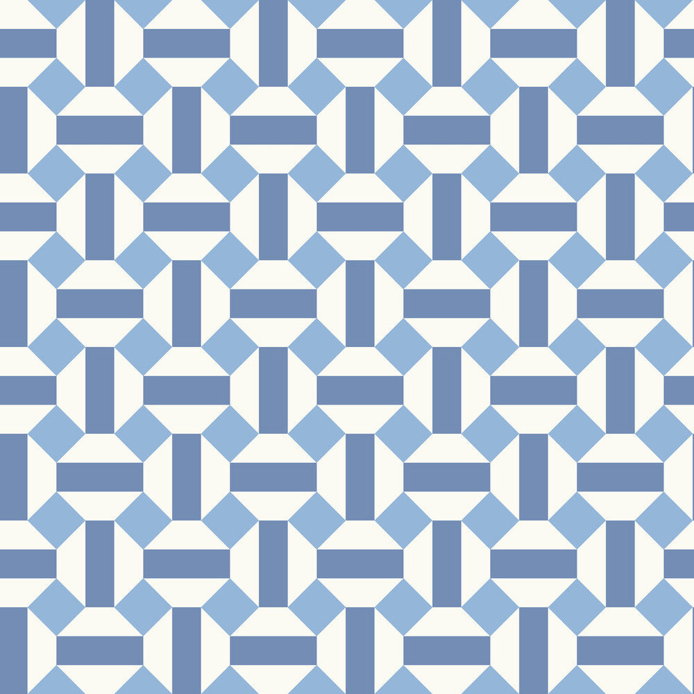 Alicatado Hyacinth On Chalk by Cole & Son Wallcovering Cole & Son Wallcovering Alicatado Hyacinth On ChalkWallcovering COLE & SON SEVILLE NON WOVEN - 100% United Kingdom </p><p>Repeat: H: 20.5, V: 5.1 20.5 - Fabric Carolina -