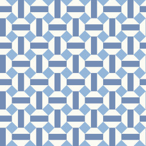 Alicatado Hyacinth On Chalk by Cole & Son Wallcovering
