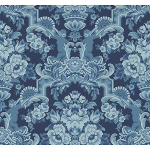 Lola China Blues On Midnight by Cole & Son Wallcovering