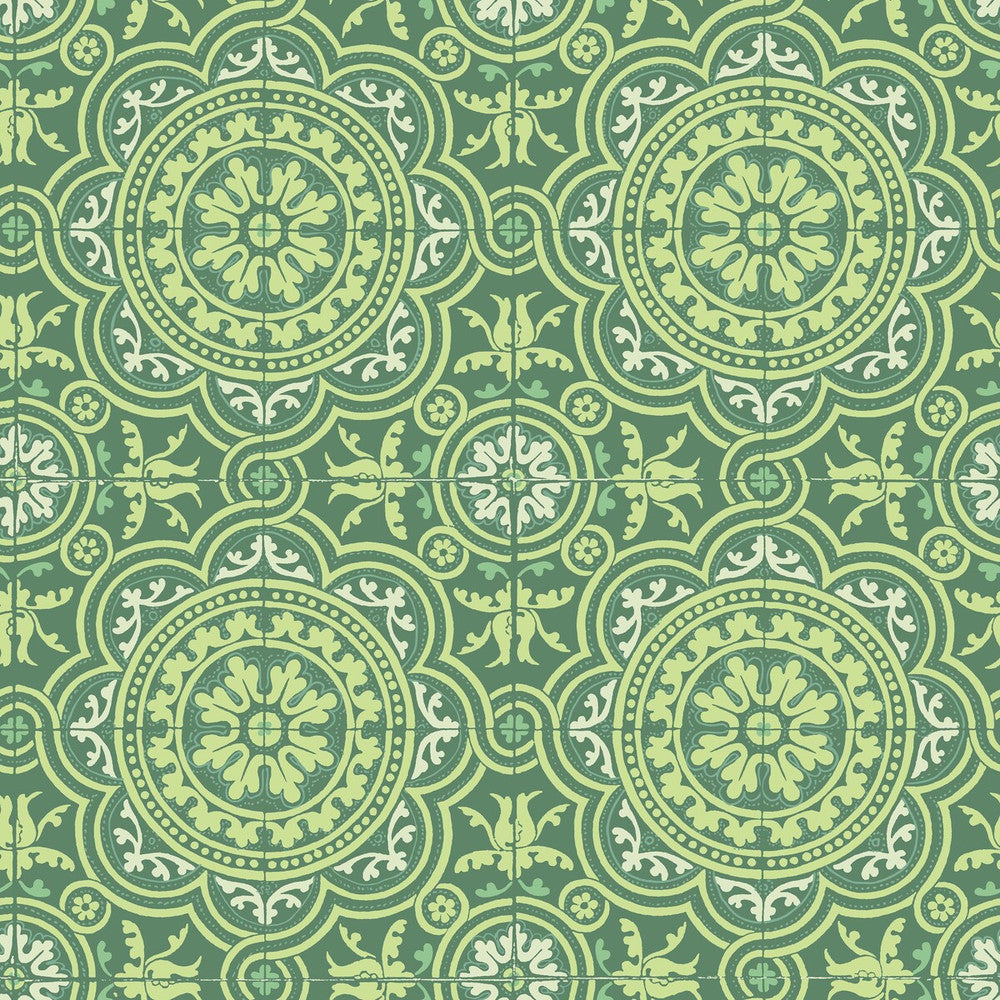Piccadilly Leaf Green & Mint On Forest by Cole & Son Wallcovering COLE & SON SEVILLE NON WOVEN - 100% United Kingdom Horizontal: 20.8 and Vertical: 20.8 20.8 - Fabric Carolina -