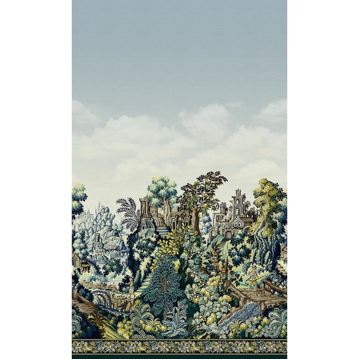 Verdure Tapestry V T I&C by Cole & Son Wallcovering COLE & SON HISTORIC ROYAL PALACES-GREAT MASTERS NON WOVEN - 100% United Kingdom Horizontal: 82.6 and Vertical: 137.8 82.6 - Fabric Carolina -