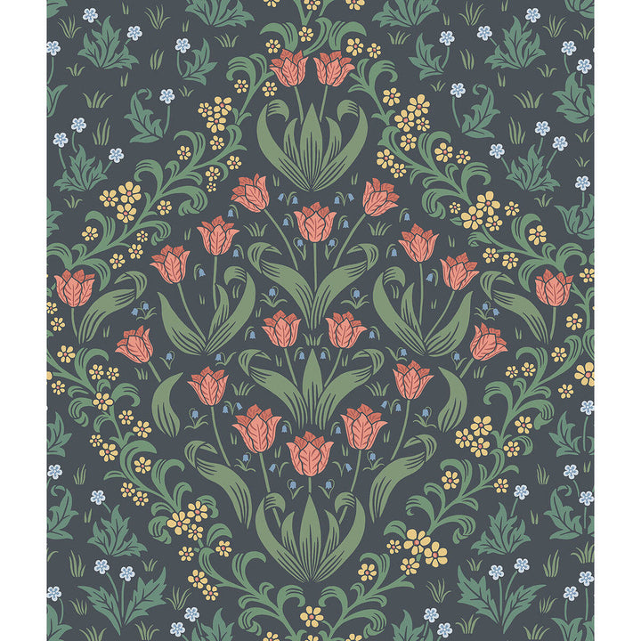 Tudor Garden Ro&Fgrn/Char by Cole & Son Wallcovering Cole & Son Wallcovering Tudor Garden Ro&Fgrn/CharWallcovering COLE & SON HISTORIC ROYAL PALACES-GREAT MASTERS NON WOVEN - 100% United Kingdom </p><p>Repeat: H: 20.5, V: 24 20.5 - Fabric Carolina -