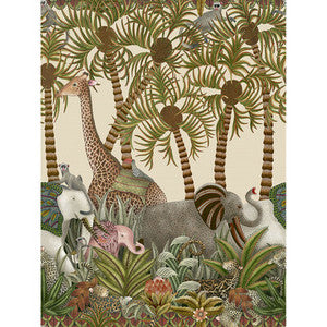 Letaba March Grasscloth Spgrn&Gngr/Crm by Cole & Son Wallcovering
