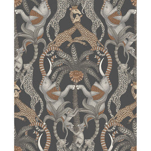 Safari Totem Gngr&Tp/Chrcl by Cole & Son Wallcovering