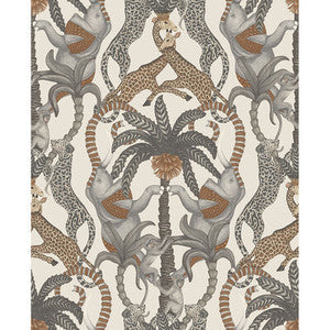 Safari Totem Gngr&Tp/Prchmnt by Cole & Son Wallcovering
