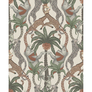Safari Totem Trct&Frstgrn/Stn by Cole & Son Wallcovering