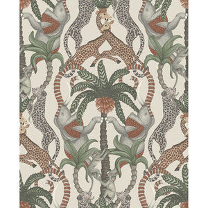 Safari Totem Trct&Frstgrn/Stn by Cole & Son Wallcovering