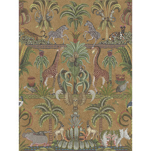Afrika Kingdom Olgrn/Spgrn/Mt Bronz by Cole & Son Wallcovering