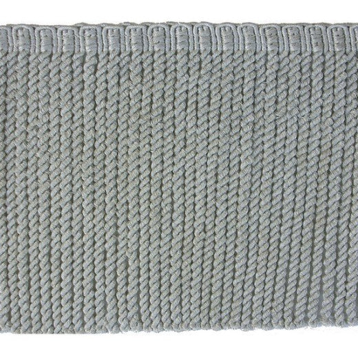 1200 - Silver by Europatex Designer Fabric Metallic Collection 100% Polyester China See Sample Horizontal: N/A and Vertical: N/A 8.00 inches  - Swanky Fabrics -