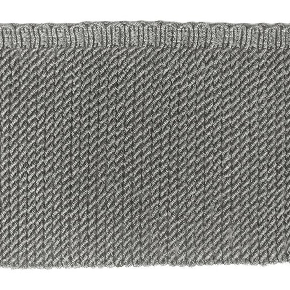 1200 Titanium by Europatex Designer Fabric Metallic 100% Polyester 8.00 inches - Swanky Fabrics -