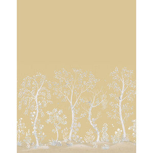 Seasonal Woods Gold Pearl 120/6024M.CS.0 by Cole & Son Wallcovering