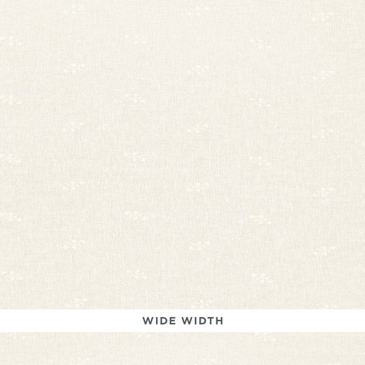 Vale Embroidered Sheer Ivory 12230 by Schumacher Fabric ESSENTIALS: SHEERS & CASEMENTS II LINEN 95% VISCOSE 5% ITALY </p><p>Repeat: Horizontal: 7 3/4" (20CM) and Vertical: 5 1/4" (13CM) 129.25 - Fabric Carolina -