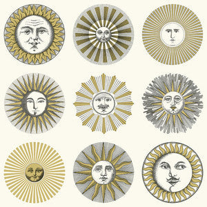 Soli Cream & Gold 123/1002.CS.0 by Cole & Son Wallcovering