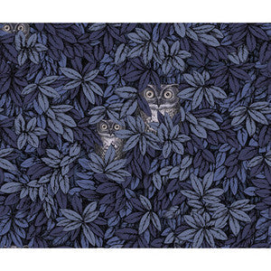 Foglie E Civette Midnight 123/11053.CS.0 by Cole & Son Wallcovering