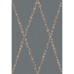 Cammei Slate & Rose Gold 123/4020.CS.0 by Cole & Son Wallcovering