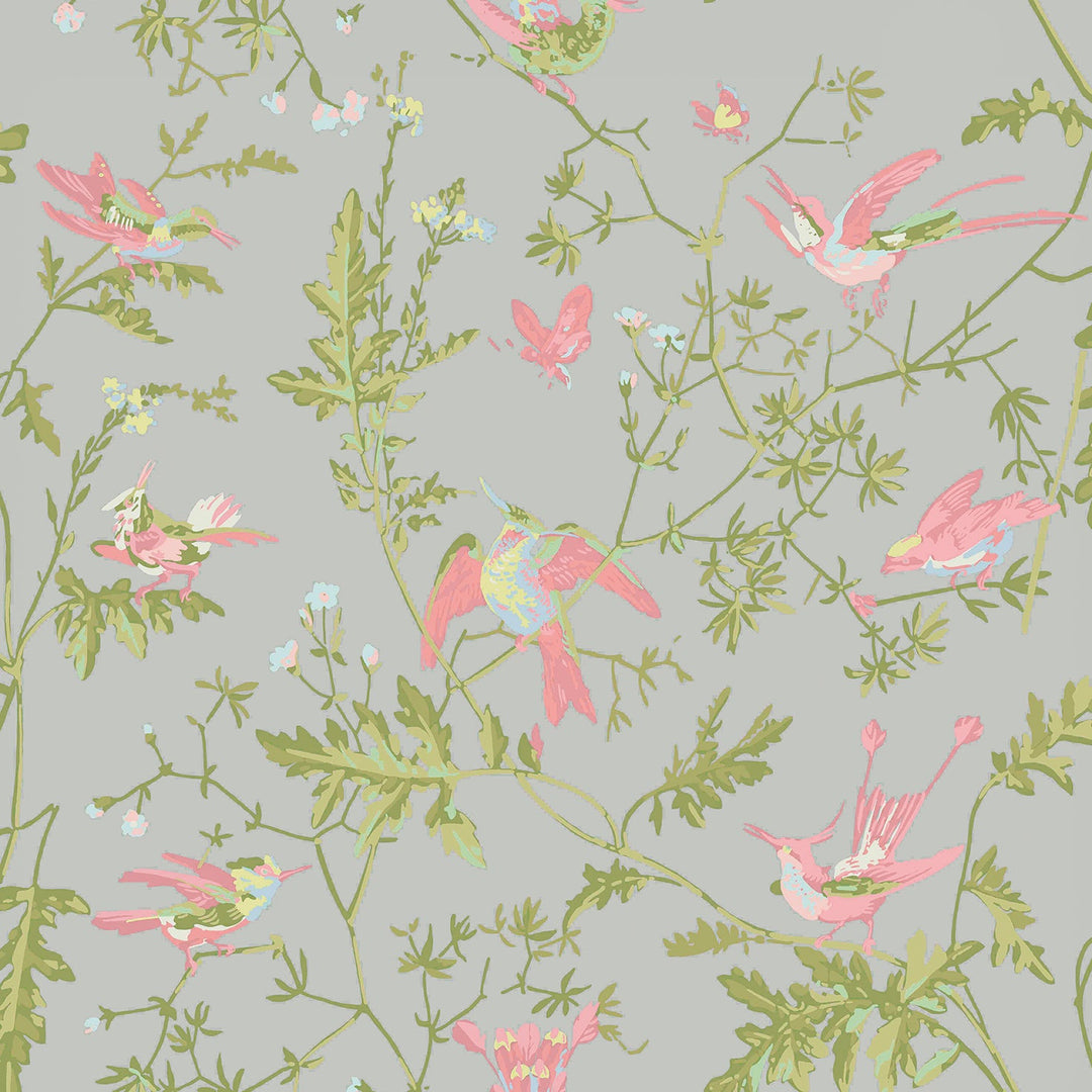 Grey/Pink By Cole & Son Wallcovering