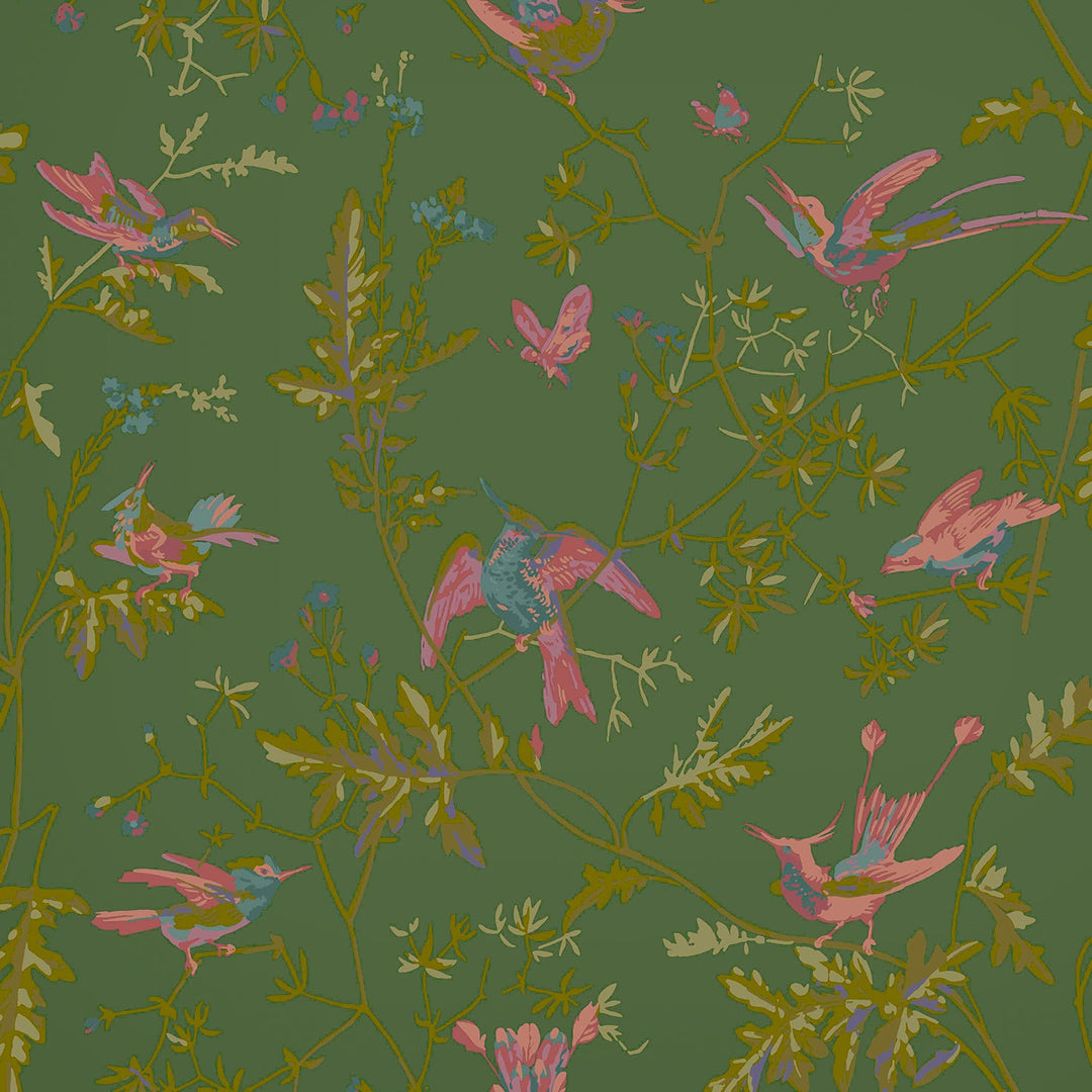 Sage/Pink By Cole & Son Wallcovering