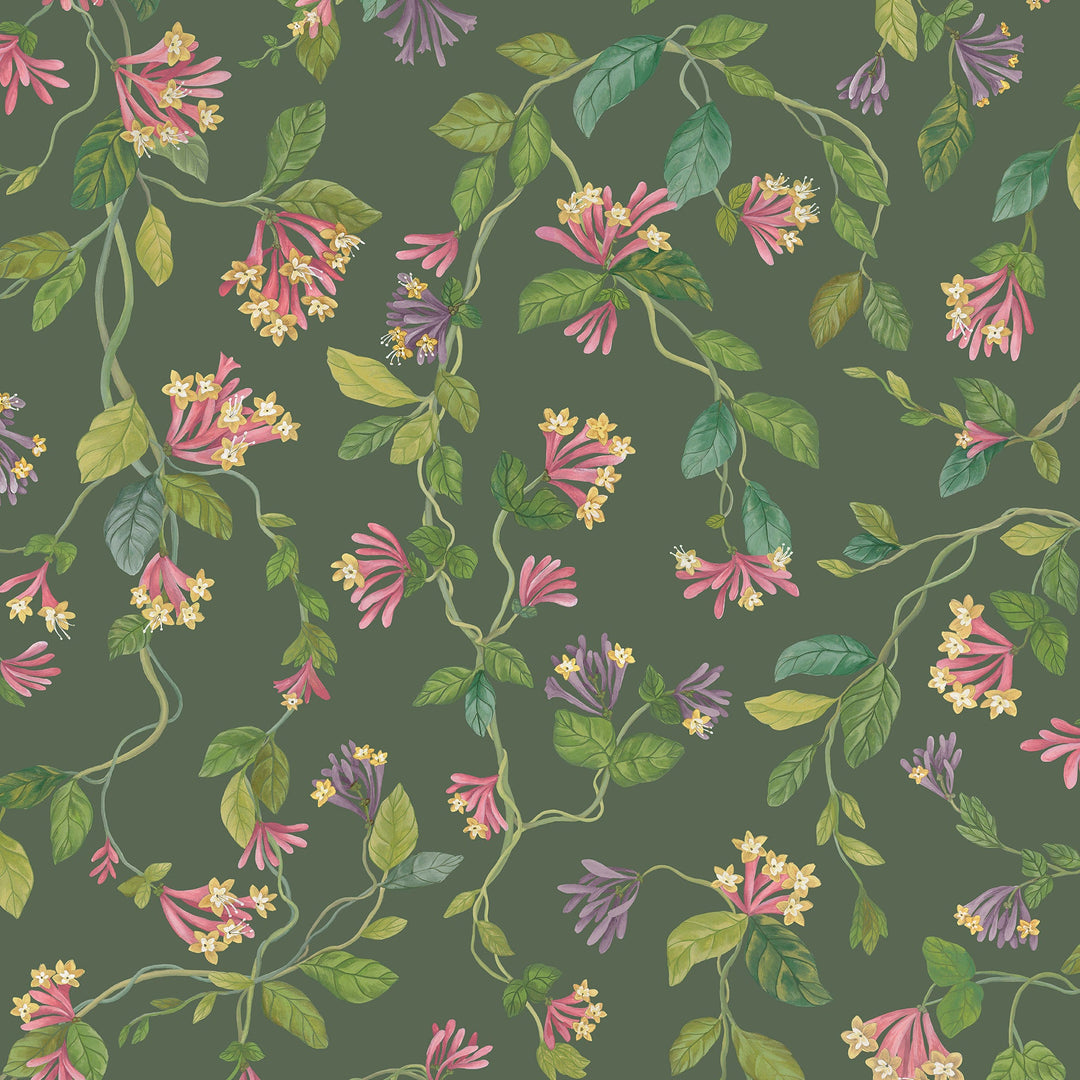 Sage/Pink By Cole & Son Wallcovering