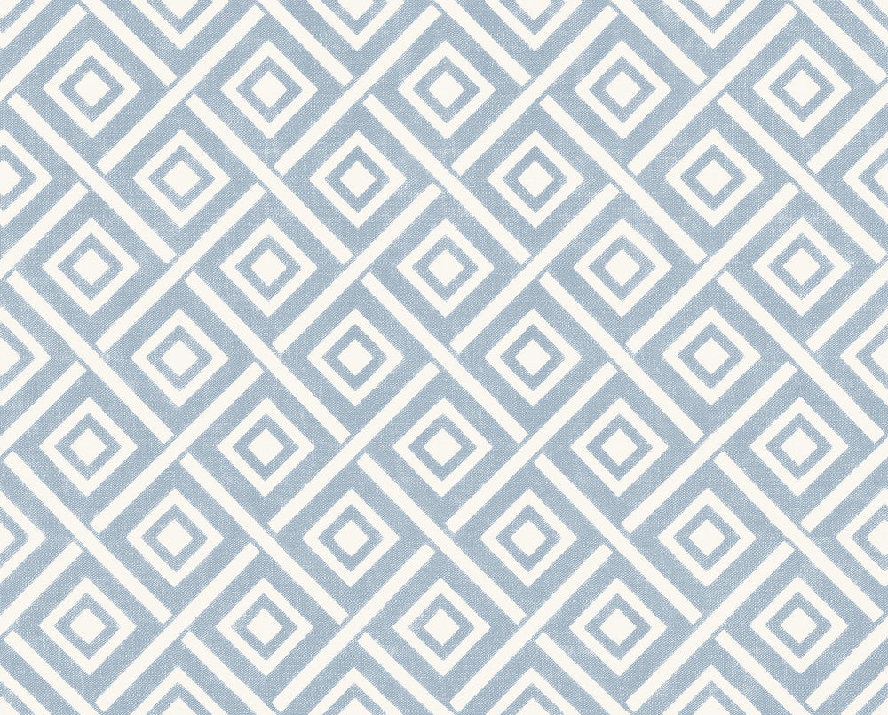 Diamond Geo Chambray Peel & Stick Mural by 750 Home Web Peel & Stick Murals Safe for walls, leaves no sticky residue behind Peel and stick to apply, pull up to remove Peel & Stick 0 - Fabric Carolina -
