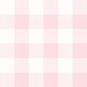 Buffalo Check Blush Peel & Stick Mural by 750 Home