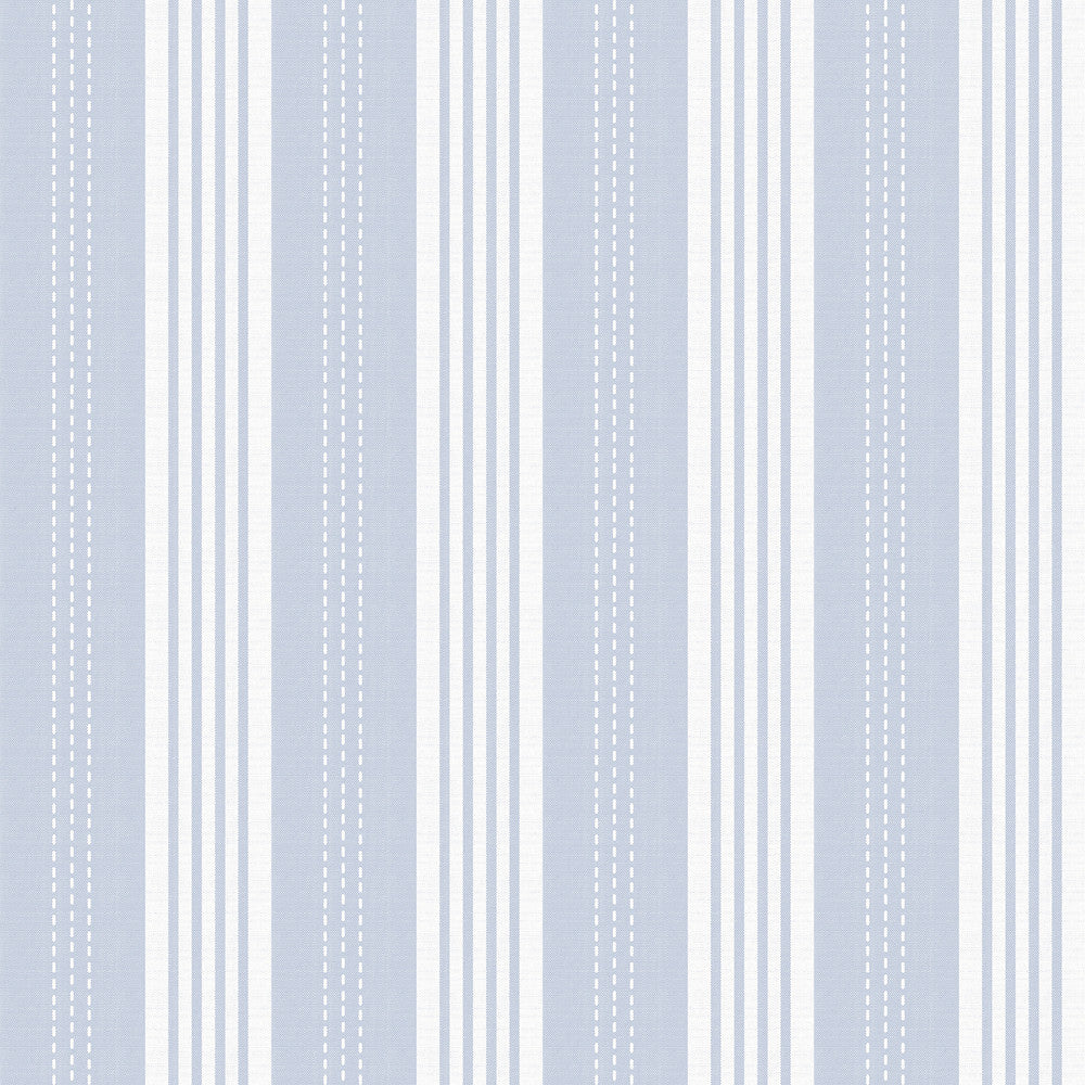 Cottage Stripe Chambray Peel & Stick Mural by 750 Home Web Peel & Stick Murals Safe for walls, leaves no sticky residue behind Peel and stick to apply, pull up to remove Peel & Stick 0 - Fabric Carolina -