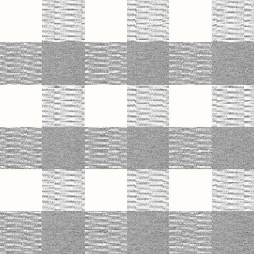 Buffalo Check Grey Peel & Stick Mural by 750 Home Web Peel & Stick Murals Safe for walls, leaves no sticky residue behind Peel and stick to apply, pull up to remove Peel & Stick 0 - Fabric Carolina -