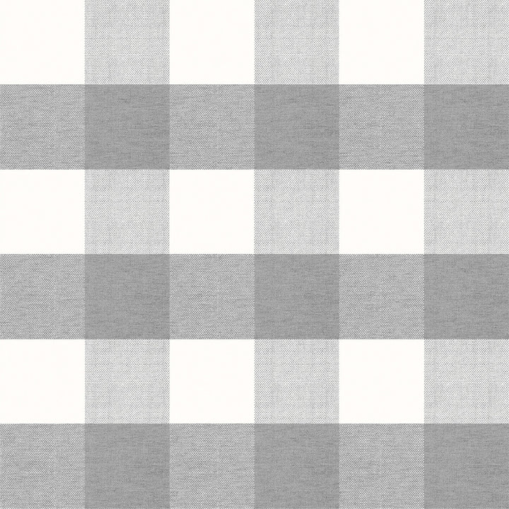 Buffalo Check Grey Peel & Stick Mural by 750 Home Web Peel & Stick Murals Safe for walls, leaves no sticky residue behind Peel and stick to apply, pull up to remove Peel & Stick 0 - Fabric Carolina -