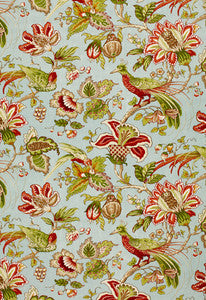 Sandringham Robin'S Egg 1273002 by Schumacher Fabric