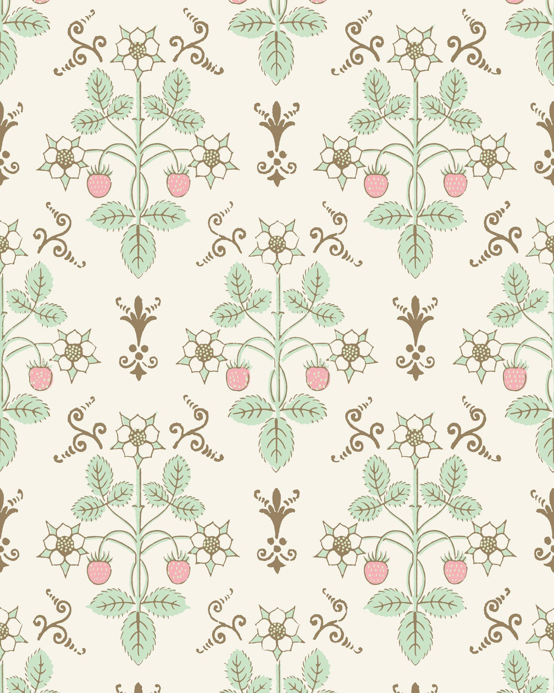 Blush/Mint By Cole & Son Wallcovering