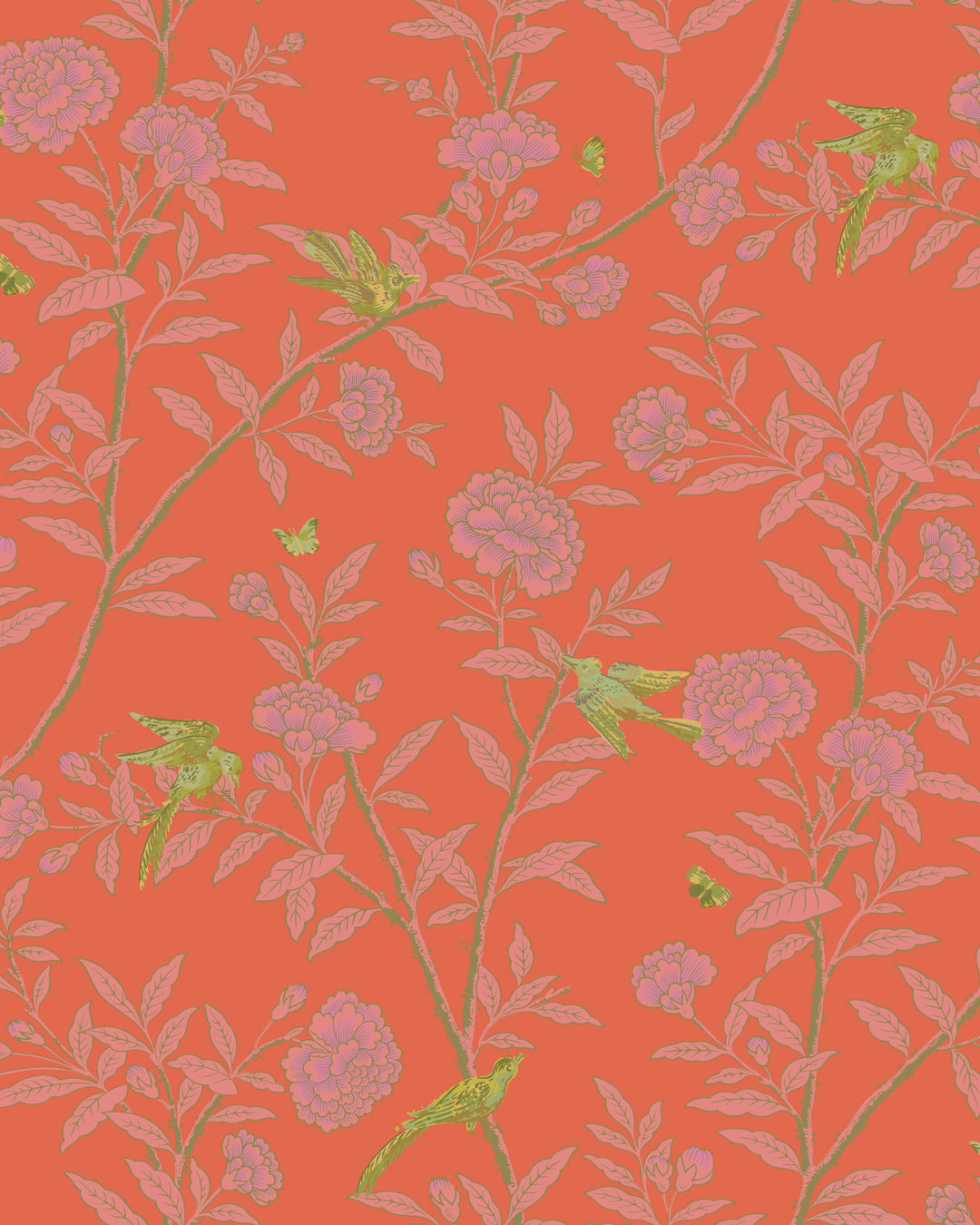 Vermillion By Cole & Son Wallcovering