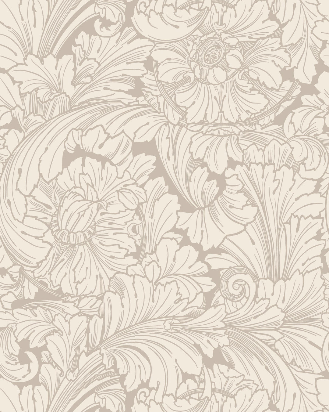Cream/Pebble By Cole & Son Wallcovering