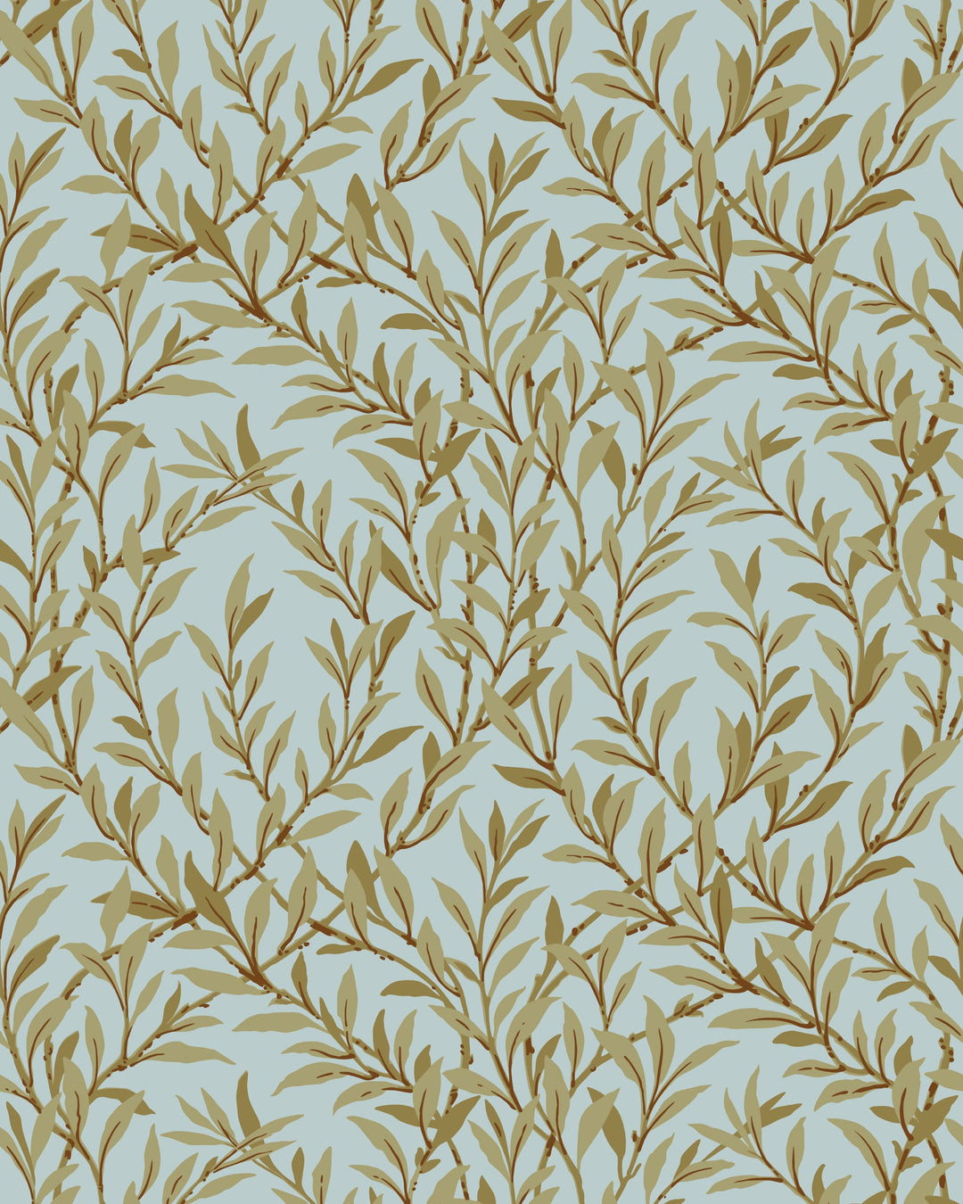 Olive/Teal By Cole & Son Wallcovering
