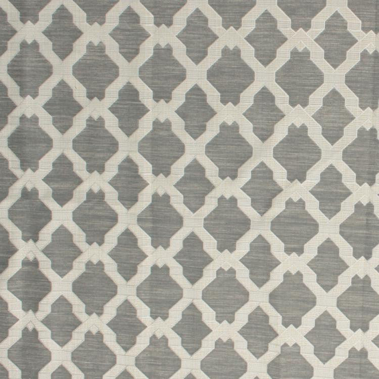 Caravan Trellis Grey by RM CoCo Fabric