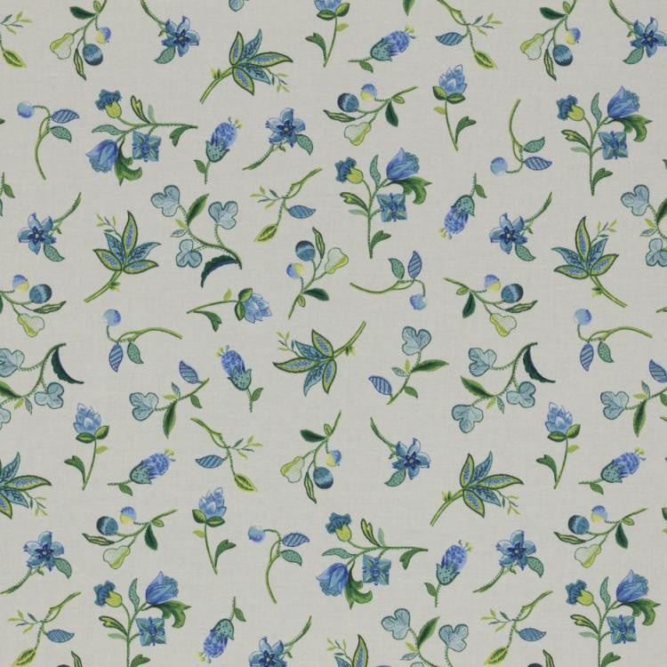 Pixie Floral Bluebell by RM CoCo Fabric