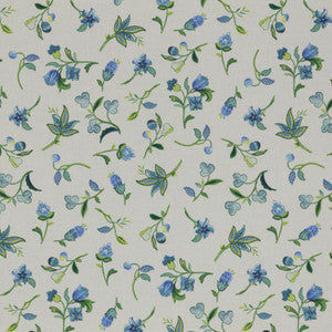Pixie Floral Bluebell by RM CoCo Fabric