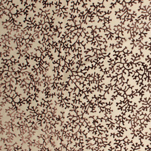 Coral Splendor Brown by RM CoCo Fabric