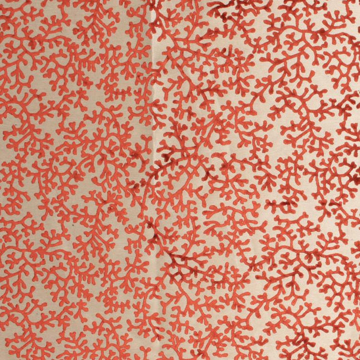 Coral Splendor Rust by RM CoCo Fabric