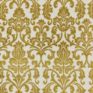 Tivoli Damask Mustard by RM CoCo Fabric