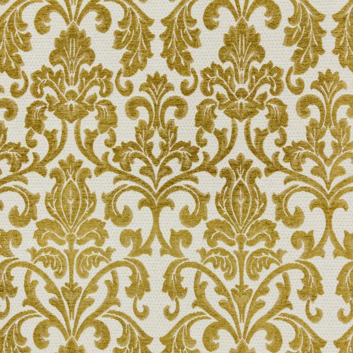 Tivoli Damask Mustard by RM CoCo Fabric
