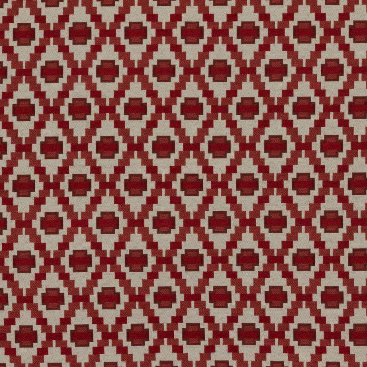 Step Up Trellis Cherry by RM CoCo Fabric