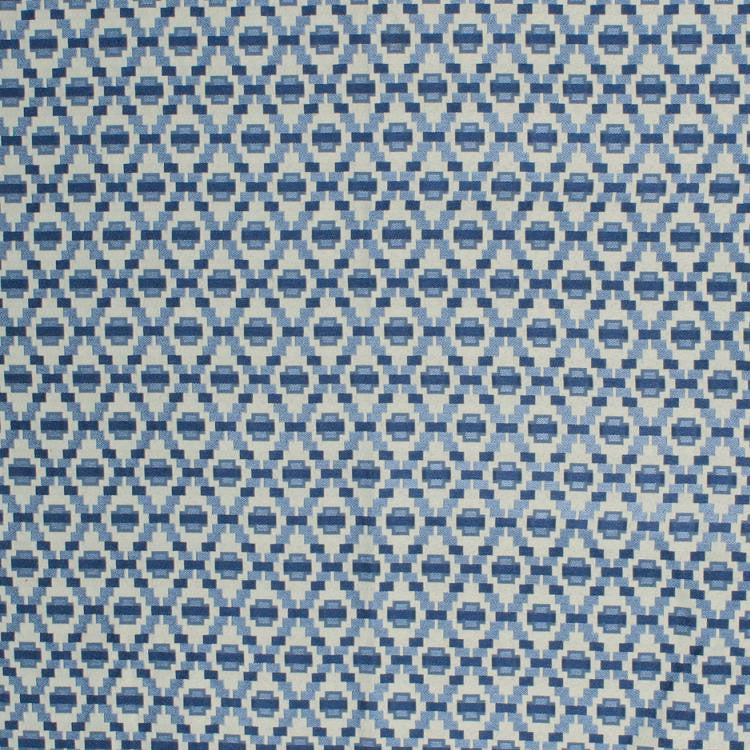 Step Up Trellis Delft by RM CoCo Fabric