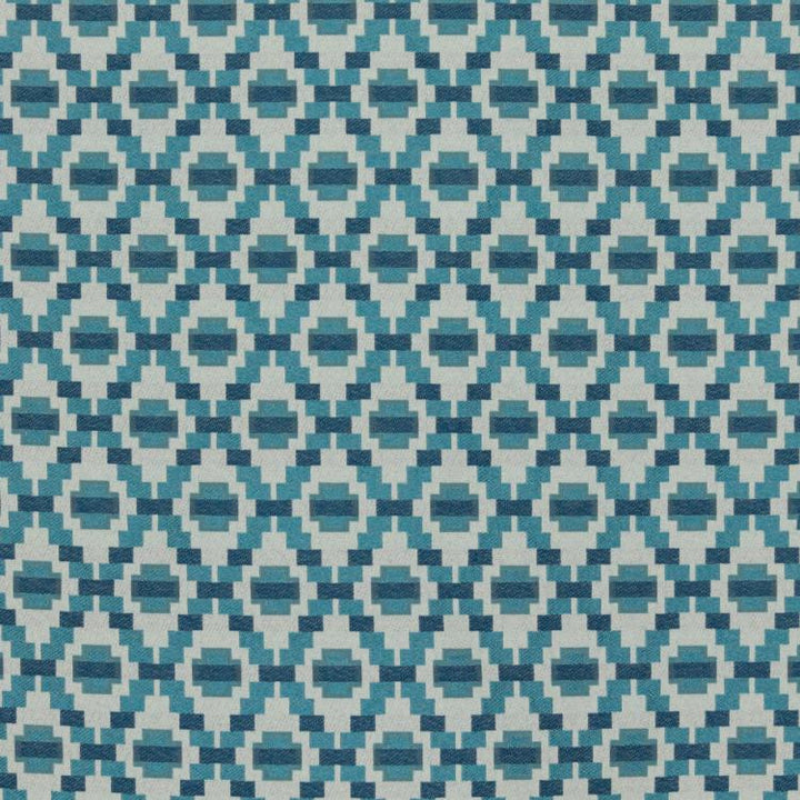 Step Up Trellis Blue Sky by RM CoCo Fabric