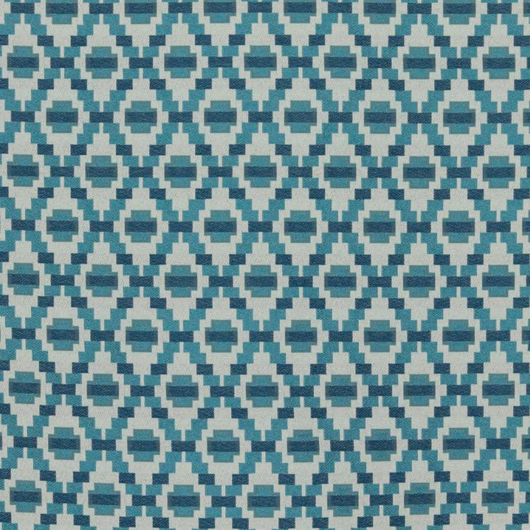 Step Up Trellis Blue Sky by RM CoCo Fabric