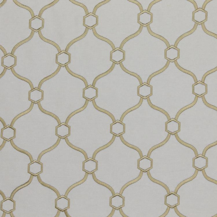 Picardie Trellis Sand by RM CoCo Fabric